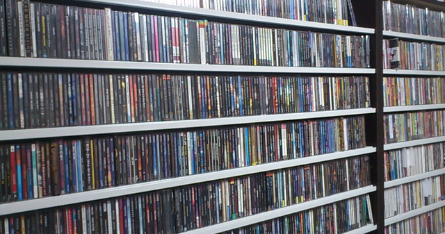 『いつかやりたい事』を実現する環境を目指し、1200枚あったCDをある場所に移しました