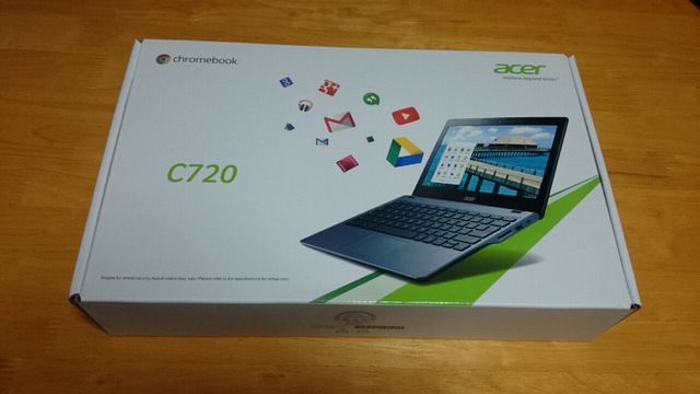 acer ChromeBook C720を購入！サクッとした作業には超絶便利